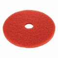 Pinpoint 19 in. Floor Buffing Pad; Red PI2968281